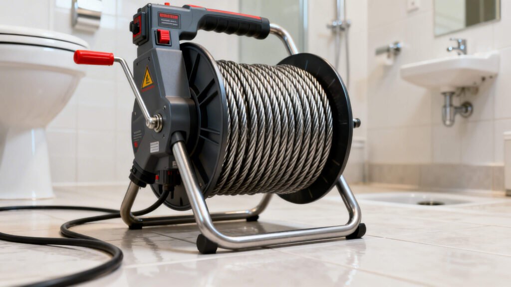 ელექტრო ტროსი მილების გასაწმენდად თბილისი