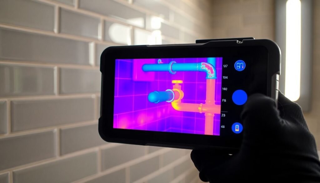 თერმო კამერით წყლის გაჟონვის დადგენა