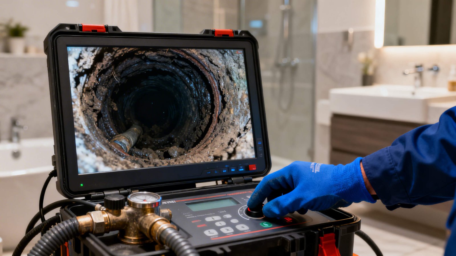 მილების ვიდეო დიაგნოსტიკის აპარატი თბილისში